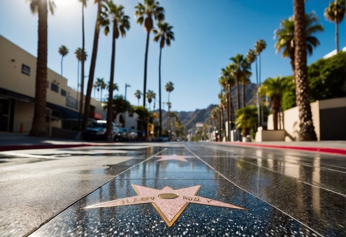 À QUOI SERVENT LES  étoiles d'Hollywood Boulevard ?