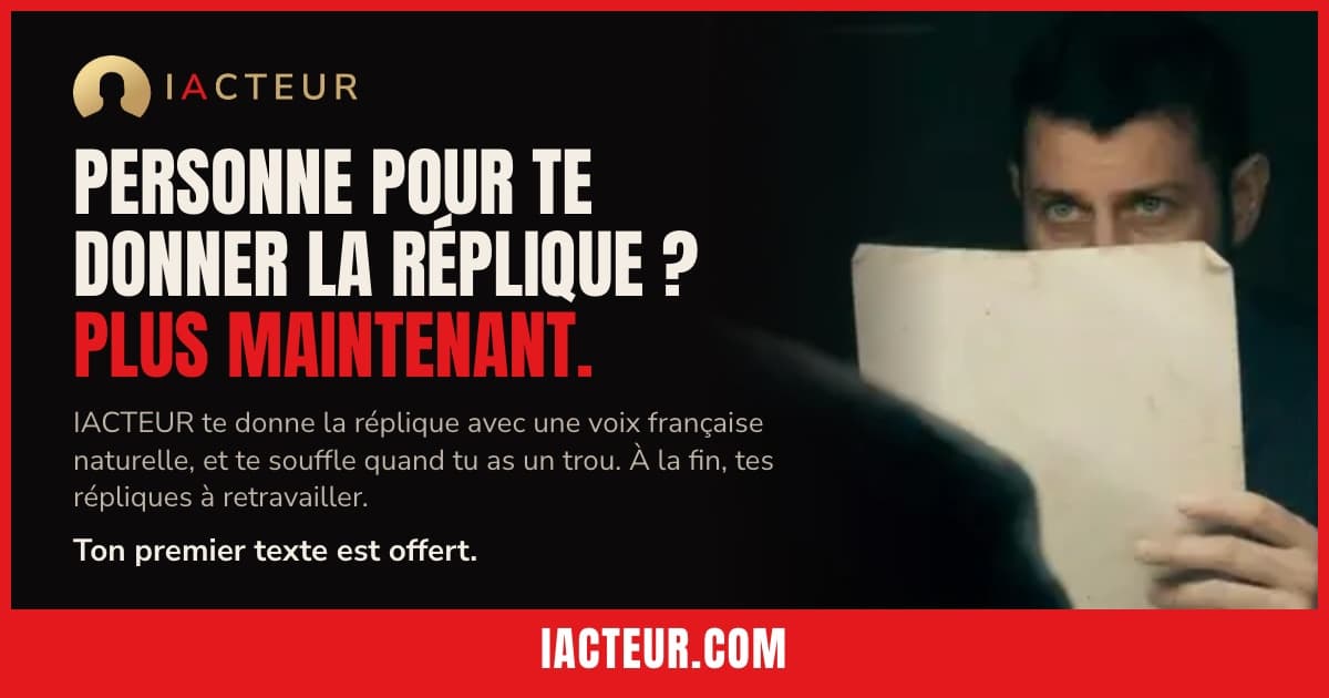 Apprendre son texte seul : comment répéter sans partenaire