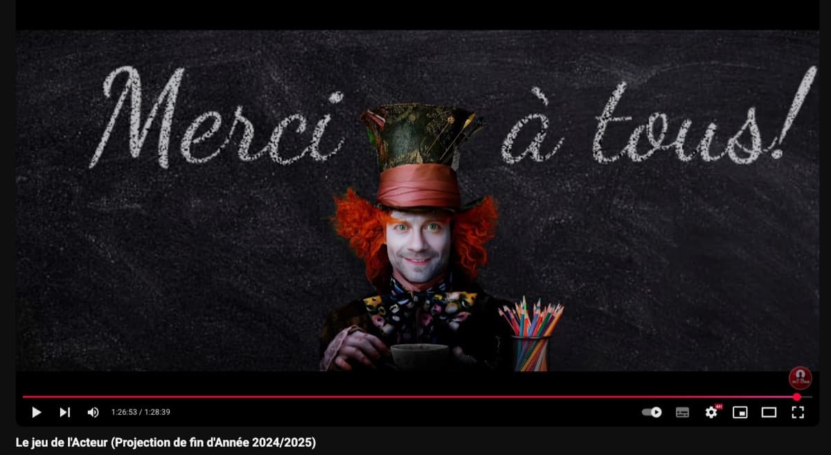 Récit de la projection de fin d’année