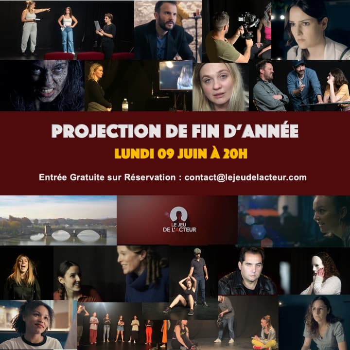 RDV pour La Projection de Fin d'Année!