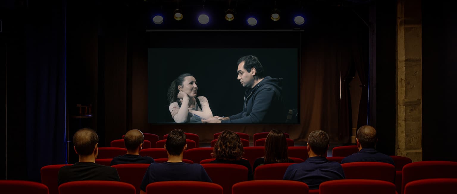 La salle du théâtre de l'Oriflamme