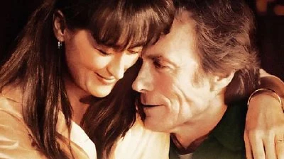 Clint eastwood and Meryl Streep sur le tournage de "Sur la route de madison"